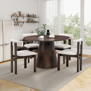 Set of 2 Wooden Dining Chairs – Durable Solid Wood Seating for Kitchen & Dining Room