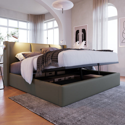 PU Doppelbett mit Matratze – Komfortables und modernes Schlafzimmer-Set