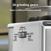 Double Extraction Espresso Coffee Machine – Household Steam Milk Frother for Barista-Style Drinks