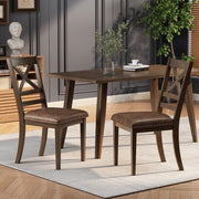 Wood Dining Table – Modern Solid Wood Dining Room Table for Home & Kitchen