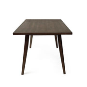 Wood Dining Table – Modern Solid Wood Dining Room Table for Home & Kitchen