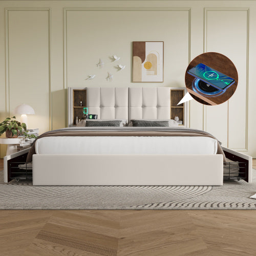 Metal Velvet Bed Frame – Elegant & Sturdy Design for a Luxurious Bedroom