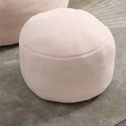 Bedding Bean Bag Sofa Chair – High-Pressure Foam Bean Bag with Padded Cushion & Footrest