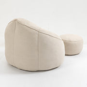 Bedding Bean Bag Sofa Chair – High-Pressure Foam with Soft Padded Cushion