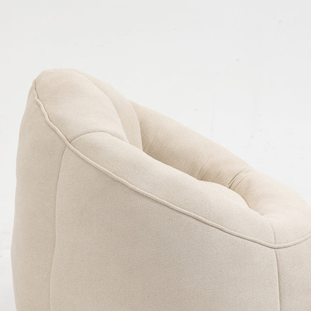 Bedding Bean Bag Sofa Chair – High-Pressure Foam with Soft Padded Cushion