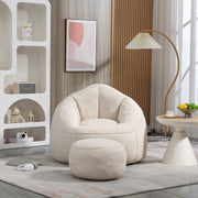 Bedding Bean Bag Sofa Chair – High-Pressure Foam with Soft Padded Cushion