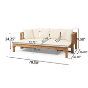 Long Beach Daybed – Stylish & Comfortable Outdoor Lounging