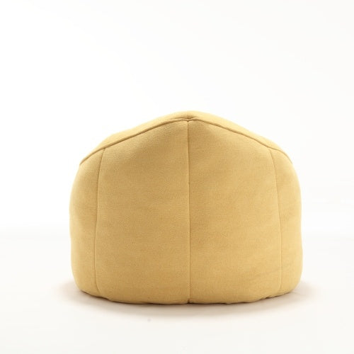 Bedding Bean Bag Sofa Chair – High-Pressure Foam Bean Bag with Padded Cushion & Footrest