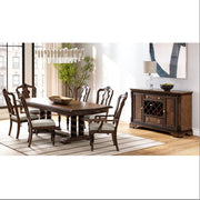 Mahogany Traditional Side Chair – Classic Design for Dining or Accent Seating