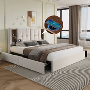 Metal Velvet Bed Frame – Elegant & Sturdy Design for a Luxurious Bedroom