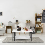 2-Layer Marble Coffee Table – 1.5cm Thick Elegant & Durable Design