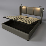 PU Doppelbett mit Matratze – Komfortables und modernes Schlafzimmer-Set