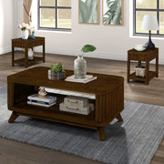 Rectangular Wooden Coffee Table – Classic & Durable Design for Living Room
