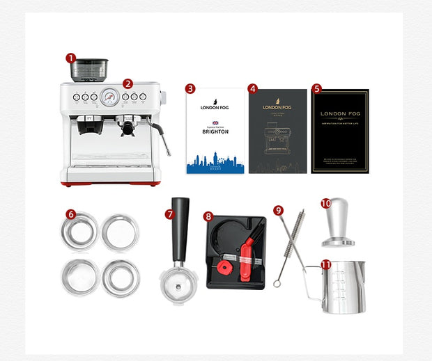 Household Small Semi-Automatic Coffee Machine – Compact & Easy Home Brewing