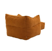 COOLMORE Bean Bag Chair with Footstool – High-Back Lazy Sofa for Adults & Kids, Indoor/Outdoor Use