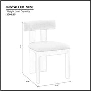 Set of 2 Wooden Dining Chairs – Durable Solid Wood Seating for Kitchen & Dining Room
