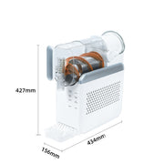 240W Slush Machine – 18L Milkshake & Ice Drink Maker, Fast 10-15 Minutes Cooling Table Ice Machine
