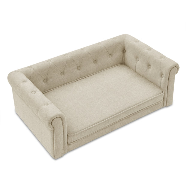 Elegant Rectangle Elevated Pet Bed – Durable & Comfortable for Medium and Large Dogs