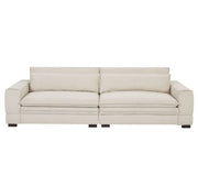 Medieval Modern Fabric Sofa – Beige Sofa for Living Room, Bedroom, Apartment & Home Office