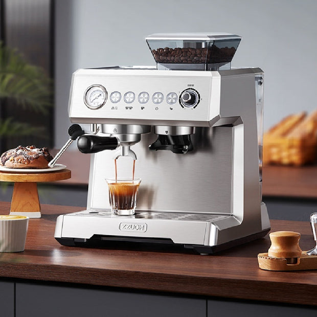 Italian Fully Automatic Coffee Machine – Freshly Ground Espresso for Home