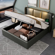 PU Doppelbett mit Matratze – Komfortables und modernes Schlafzimmer-Set