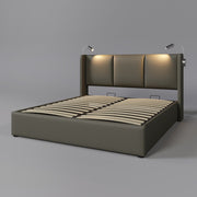 PU Doppelbett mit Matratze – Komfortables und modernes Schlafzimmer-Set