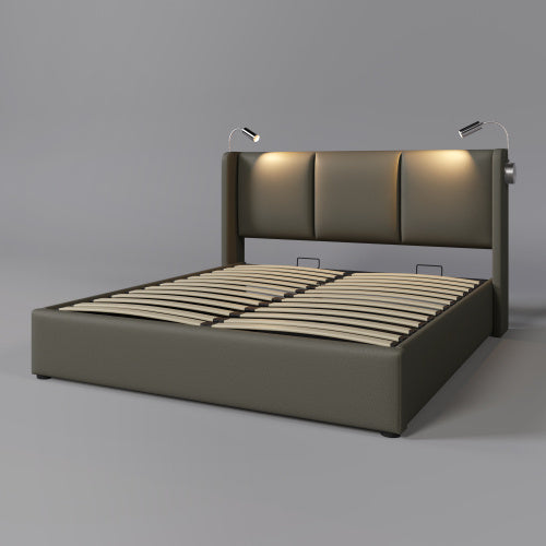 PU Doppelbett mit Matratze – Komfortables und modernes Schlafzimmer-Set