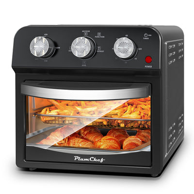 12.5 Qt Air Fryer – Multi-Function Cooking with Grill, Bake, Defrost & Presets for Fries, Pizza, Chicken, Fish & Toast, Dual Knob Control