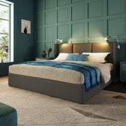 PU Doppelbett mit Matratze – Komfortables und modernes Schlafzimmer-Set