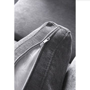 Modular Grey Chenille Sofa – Soft Seat & Back, Simple & Grand Design, Knock-Down Easy Assembly