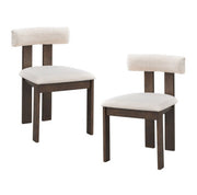 Set of 2 Wooden Dining Chairs – Durable Solid Wood Seating for Kitchen & Dining Room