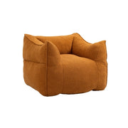 COOLMORE Bean Bag Chair with Footstool – High-Back Lazy Sofa for Adults & Kids, Indoor/Outdoor Use