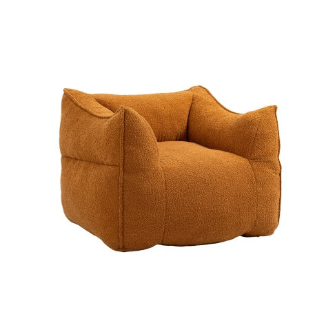 COOLMORE Bean Bag Chair with Footstool – High-Back Lazy Sofa for Adults & Kids, Indoor/Outdoor Use