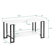 2-Layer Marble Coffee Table – 1.5cm Thick Elegant & Durable Design