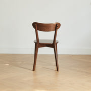 2 PCS FAS Grade Oak Dining Chairs – Natural Wood, Made in USA