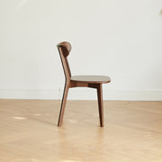 2 PCS FAS Grade Oak Dining Chairs – Natural Wood, Made in USA