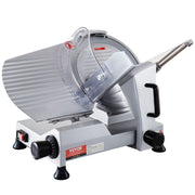 VEVOR 320W Commercial Meat Slicer – 12" Carbon Steel Blade, 350-400RPM Electric Deli Slicer with Adjustable Thickness 0-0.6" for Meat, Cheese, Veggies & Ham