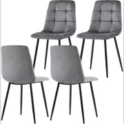 Set of 4 Modern Kitchen Dining Chairs – Stylish & Comfortable Seating