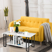 2-Layer Marble Coffee Table – 1.5cm Thick Elegant & Durable Design