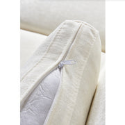 Modular Grey Chenille Sofa – Soft Seat & Back, Simple & Grand Design, Knock-Down Easy Assembly