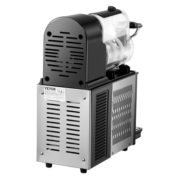 Commercial 3L Slushy Machine – Single Bowl 330W Slush Drink Maker with Temperature Preservation, Stainless Steel