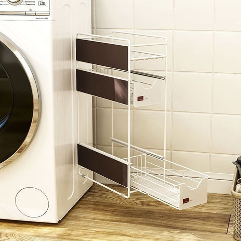 Magnetic Storage Rack Washing Machine Side Storage Rack