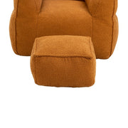 COOLMORE Bean Bag Chair with Footstool – High-Back Lazy Sofa for Adults & Kids, Indoor/Outdoor Use